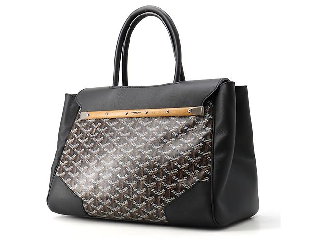 Borsa a mano Goyard Saigon in pelle Nero - vista 2