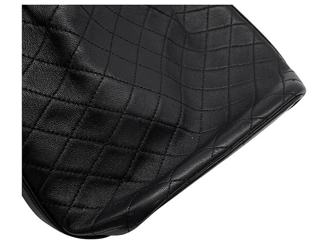 Borsa a secchiello matelassé Small Cassandre Yves Saint Laurent Nero - vista 6