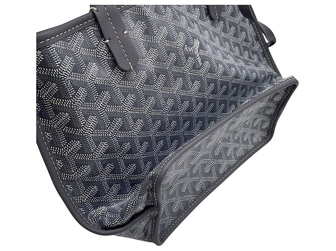 Borsa Tote Goyard Ange Mini Reversibile Marrone - vista 6