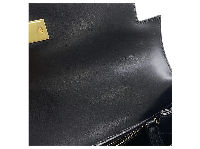 Borsa Saint Laurent Paris Manhattan in pelle di vitello Nero - vista 11