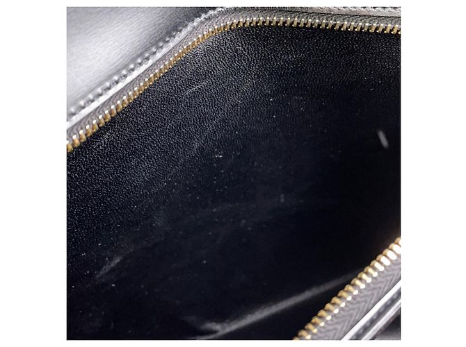 Borsa Saint Laurent Paris Manhattan in pelle di vitello Nero - vista 12