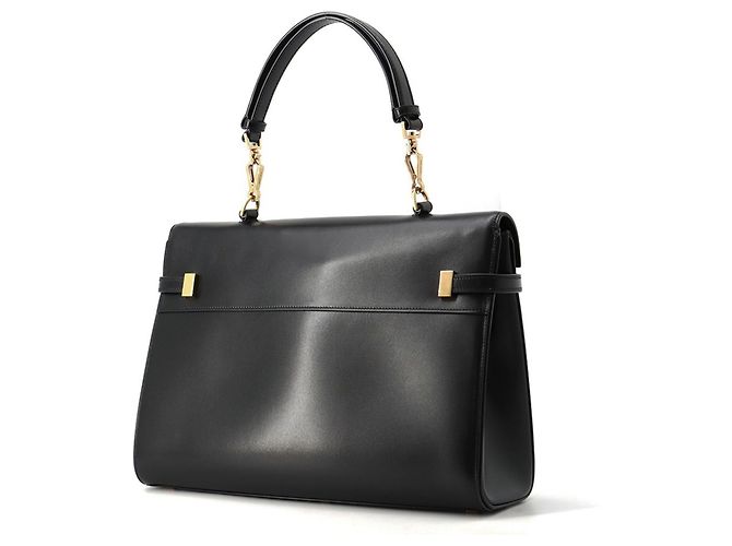 Borsa Saint Laurent Paris Manhattan in pelle di vitello Nero - vista 2