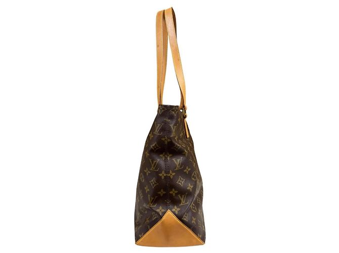 Borsa Cabas Mezzo Monogram Louis Vuitton Marrone - vista 4