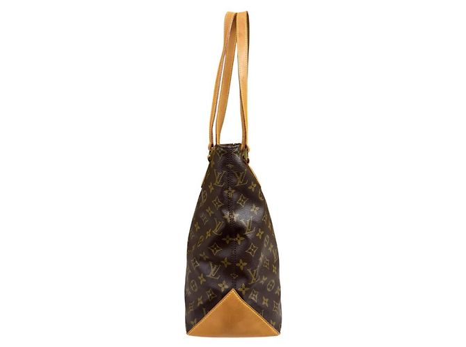 Borsa Cabas Mezzo Monogram Louis Vuitton Marrone - vista 5