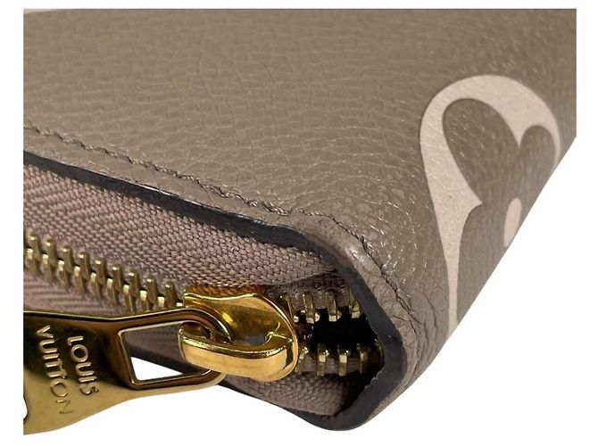 Zippy Louis Vuitton Bicolor Monogram Empreinte Langbeutel Beige - Ansicht 10