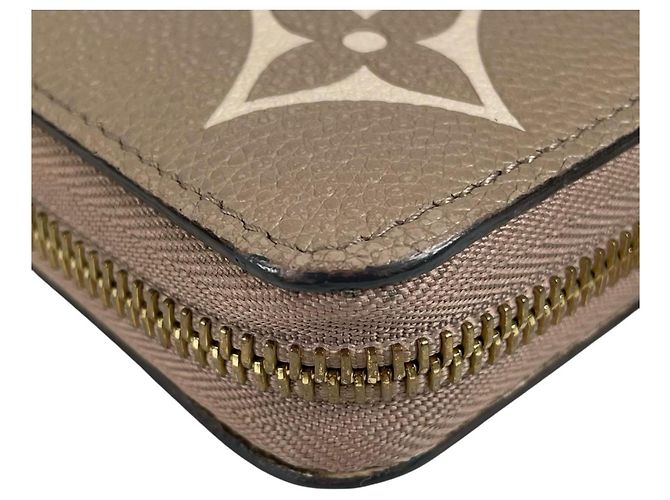 Zippy Louis Vuitton Bicolor Monogram Empreinte Langbeutel Beige - Ansicht 11