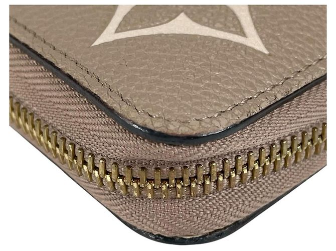 Zippy Louis Vuitton Bicolor Monogram Empreinte Langbeutel Beige - Ansicht 12