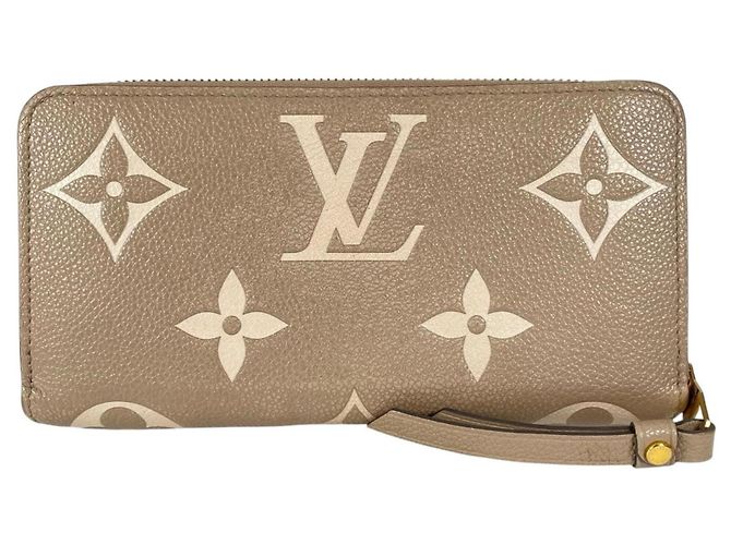 Zippy Louis Vuitton Bicolor Monogram Empreinte Langbeutel Beige - Ansicht 2
