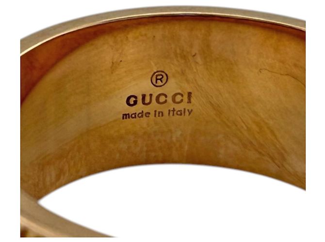 Gucci Icon breiter Ring Golden - Ansicht 6