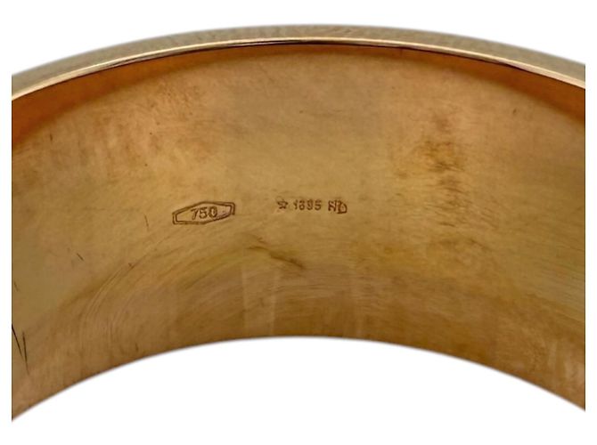 Gucci Icon breiter Ring Golden - Ansicht 8