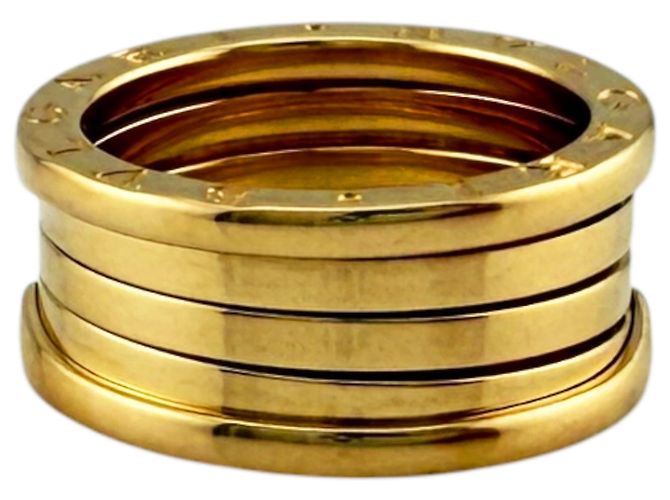 Bulgari Anello Bvlgari B.zero1 a 4 bande D'oro - vista 4