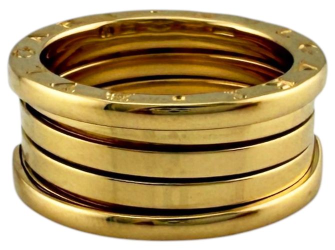 Bulgari Anello Bvlgari B.zero1 a 4 bande D'oro - vista 6