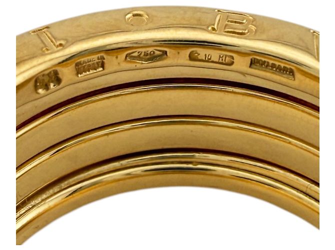 Bulgari Anello Bvlgari B.zero1 a 4 bande D'oro - vista 7