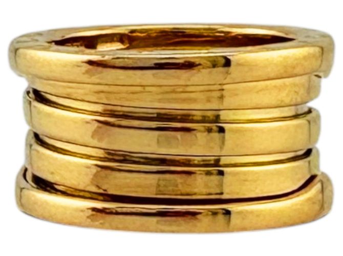 Bulgari Anello Bvlgari B.zero1 a 4 bande D'oro - vista 3