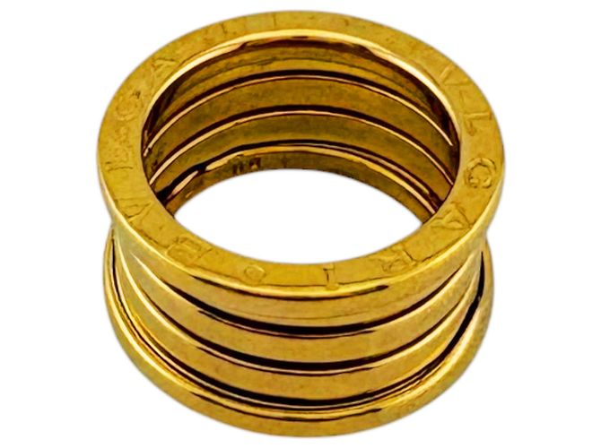 Bulgari Anello Bvlgari B.zero1 a 4 bande D'oro - vista 6