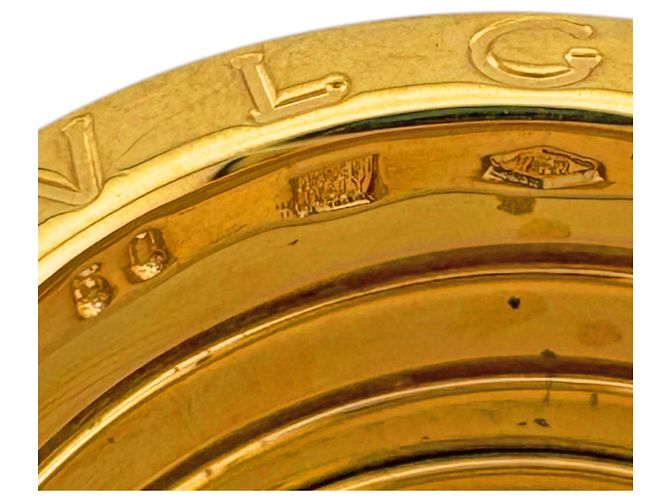 Bulgari Anello Bvlgari B.zero1 a 4 bande D'oro - vista 7