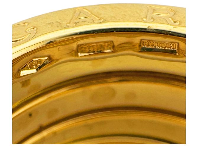 Bulgari Anello Bvlgari B.zero1 a 4 bande D'oro - vista 8