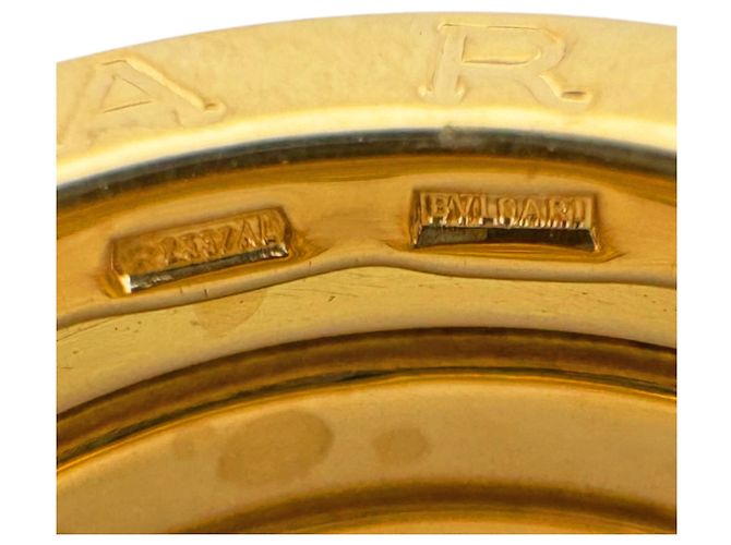 Bulgari Anello Bvlgari B.zero1 a 4 bande D'oro - vista 9