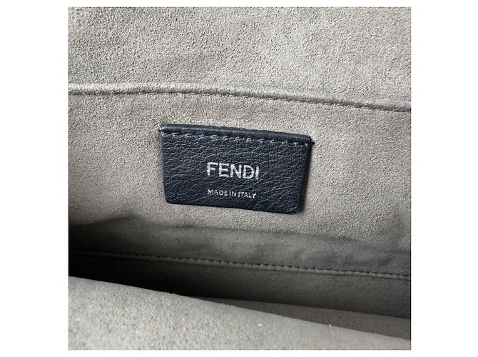 Borsa a tracolla 2 vie Fendi Kanai F Nero - vista 11