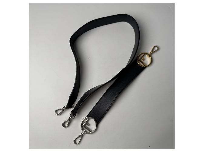 Borsa a tracolla 2 vie Fendi Kanai F Nero - vista 18