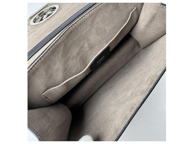 Borsa a tracolla 2 vie Fendi Kanai F Nero - vista 9