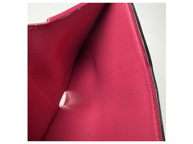Louis Vuitton Portefeuille Capucines Compact Wallet Nero Rosa - vista 15