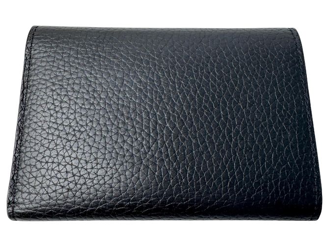 Louis Vuitton Portefeuille Capucines Compact Wallet Nero Rosa - vista 2