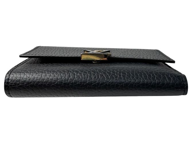 Louis Vuitton Portefeuille Capucines Compact Wallet Nero Rosa - vista 5