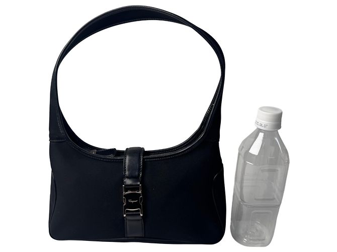 Borsa nera Salvatore Ferragamo Nero - vista 11