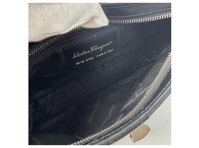 Borsa nera Salvatore Ferragamo Nero - vista 7