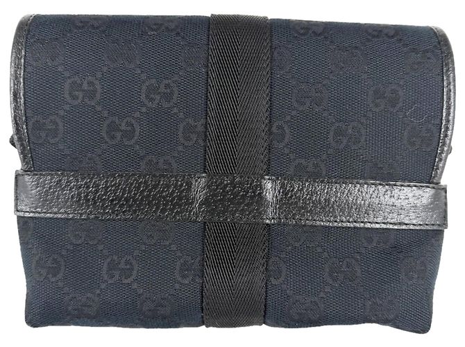 Marsupio Gucci GG Canvas Black Nero - vista 2