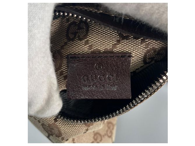 Marsupio Gucci in tela GG beige - vista 10