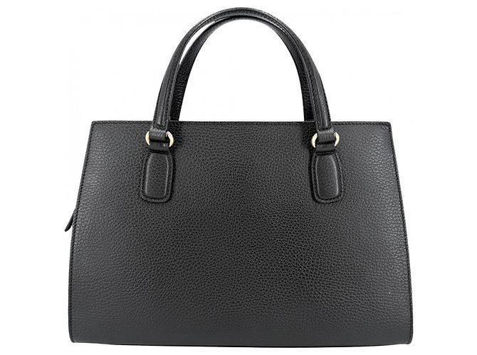 Borsa a mano Gucci Soho in pelle nera Nero - vista 2