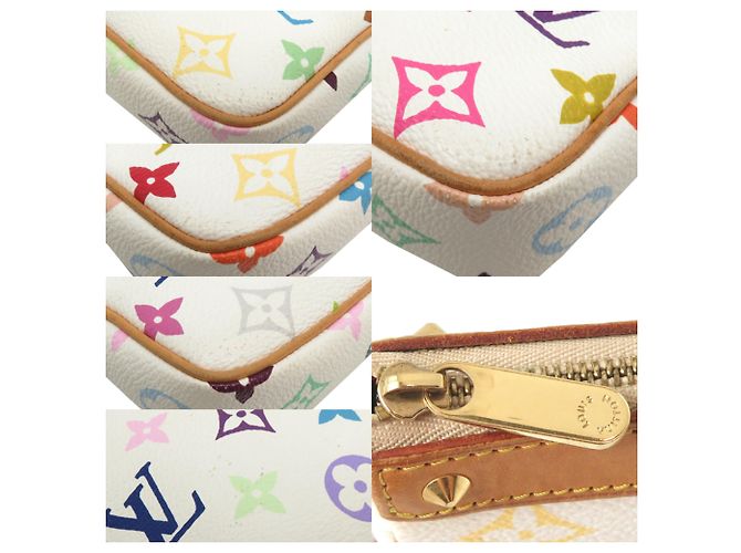 Louis Vuitton Pochette Accessoires Pochette da donna Bianco - vista 10