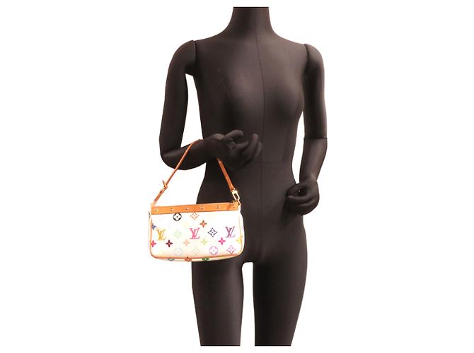 Louis Vuitton Pochette Accessoires Pochette da donna Bianco - vista 9