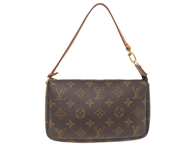 Louis Vuitton Pochette Accessoires Handtasche Braun - Ansicht 2