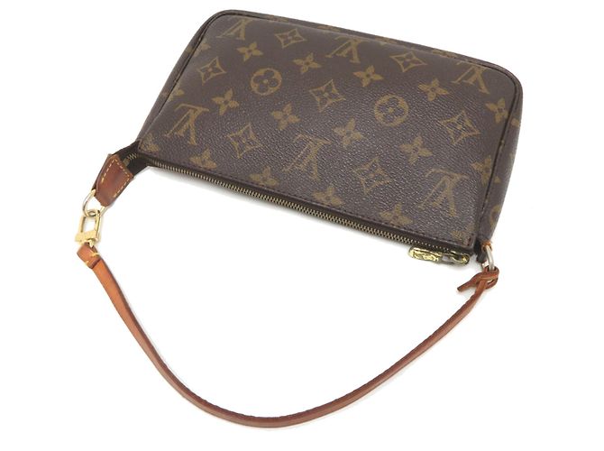 Louis Vuitton Pochette Accessoires Handtasche Braun - Ansicht 4