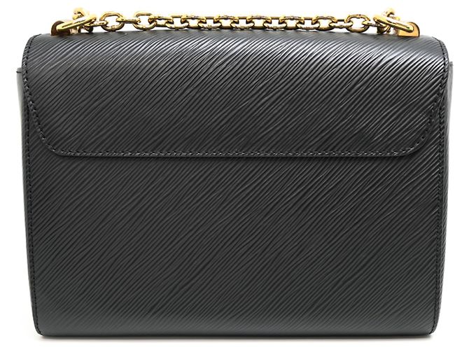 Borsa a tracolla Louis Vuitton Twist MM da donna Nero - vista 2
