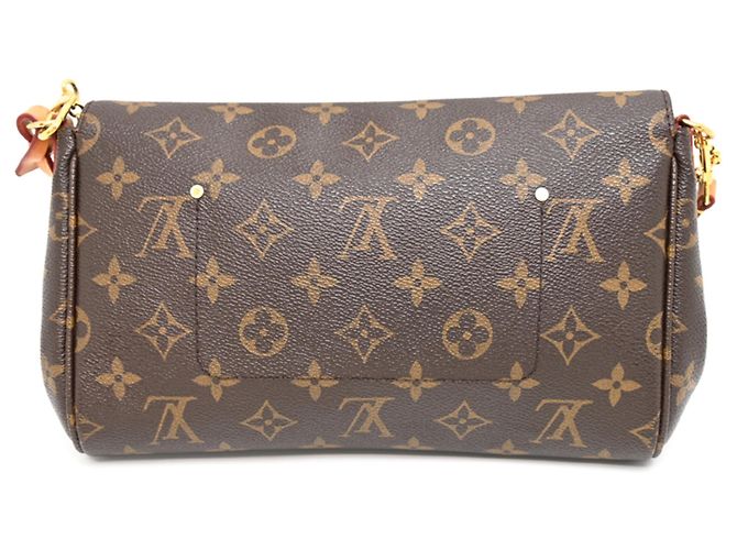 Borsa a tracolla Louis Vuitton Favorite MM Marrone - vista 2