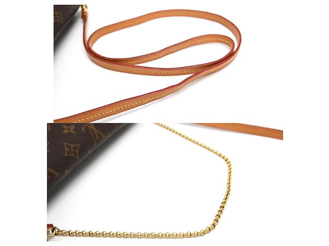 Borsa a tracolla Louis Vuitton Favorite MM Marrone - vista 5