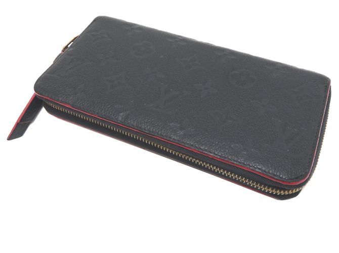 Cartera Zippy Louis Vuitton Roja Azul marino - vista 4