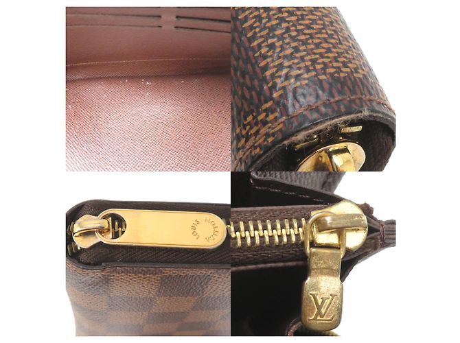 Louis Vuitton Damier Canvas Zippy Wallet Braun - Ansicht 10