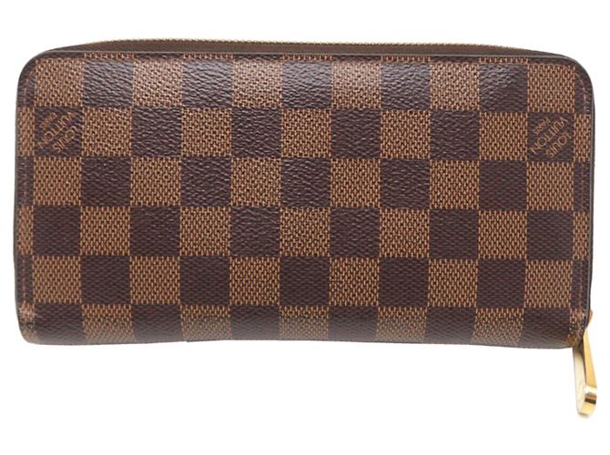 Louis Vuitton Damier Canvas Zippy Wallet Braun - Ansicht 2