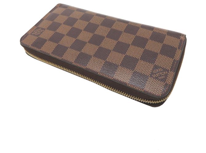 Louis Vuitton Damier Canvas Zippy Wallet Braun - Ansicht 4
