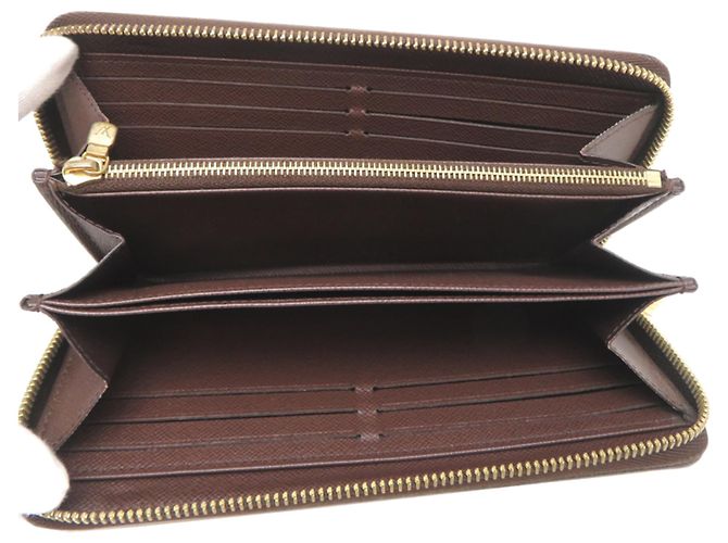 Louis Vuitton Damier Canvas Zippy Wallet Braun - Ansicht 5