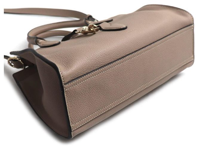 Borsa media Gucci con chiusura a gancio Grigio - vista 3