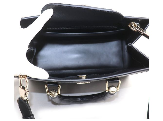 Borsa Tote Gucci Diana Medium in Bambù Nero - vista 4