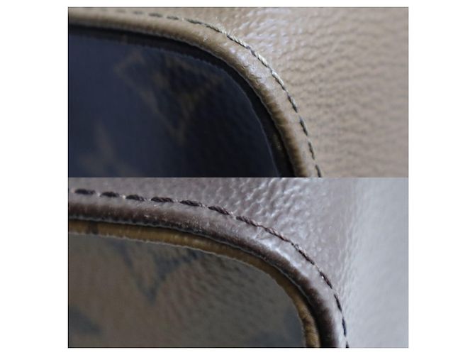 Borsa Tote Louis Vuitton OnTheGo GM Marrone - vista 9