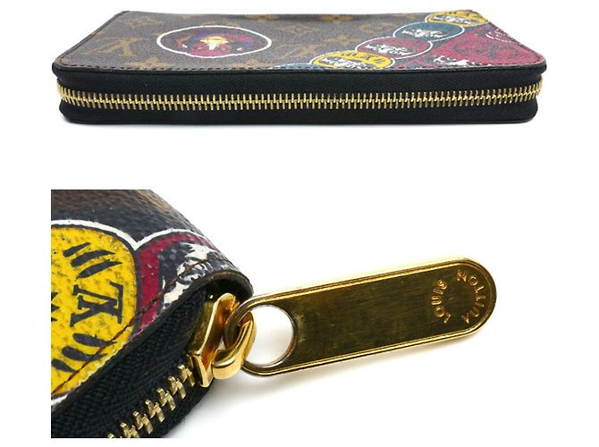 Portafoglio Zippy Louis Vuitton Collaborazione Kansai Yamamoto Marrone Multicolore - vista 4