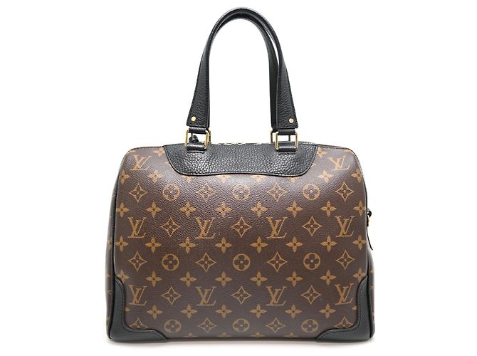 Borsa Louis Vuitton Retiro Marrone Nero - vista 2